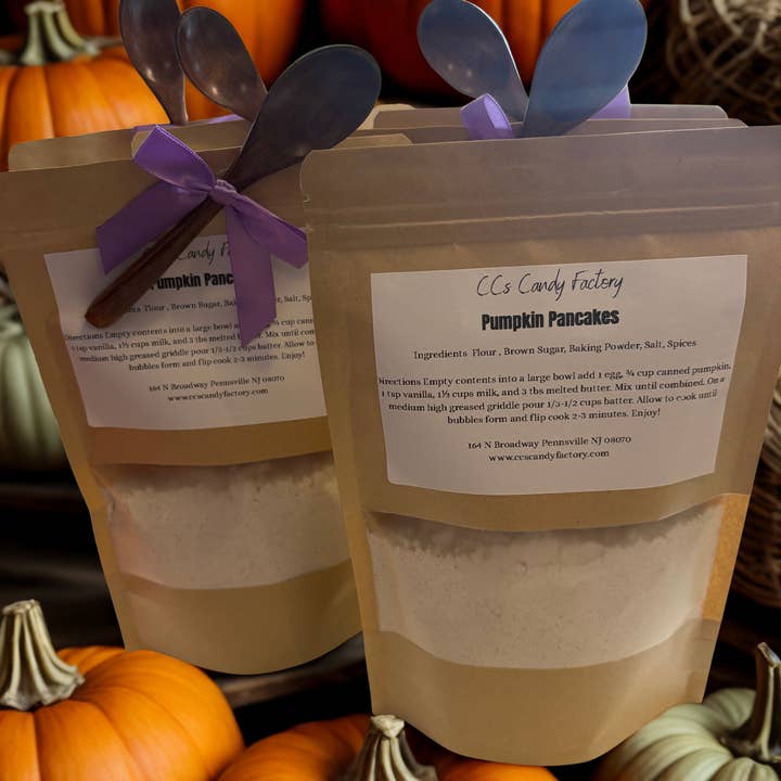 Kit di avviamento per pancake alla zucca con lievito madre per la vendita all'ingrosso da parte di CC’s Candy Factory