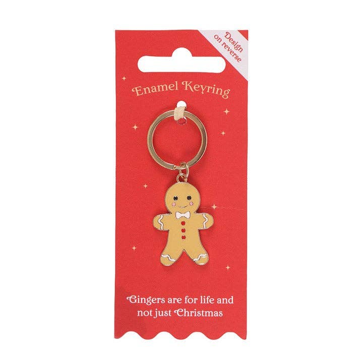 Something Different Wholesale - Wholesale Keychain - Unisex - Gingerbread Man Christmas Keyring1