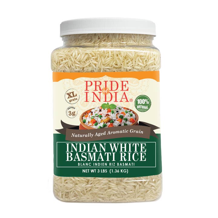 PRIDE INDIA BRANDS - Vendita all'ingrosso Riso - Riso Basmati bianco indiano extra lungo