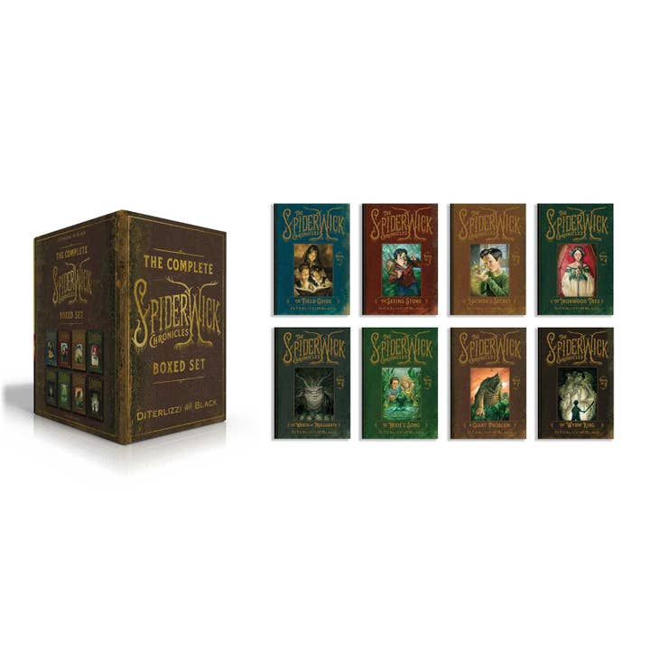Simon & Schuster - Wholesale Book - Kids - Complete Spiderwick Chronicles Boxed Set by Tony DiTerlizzi