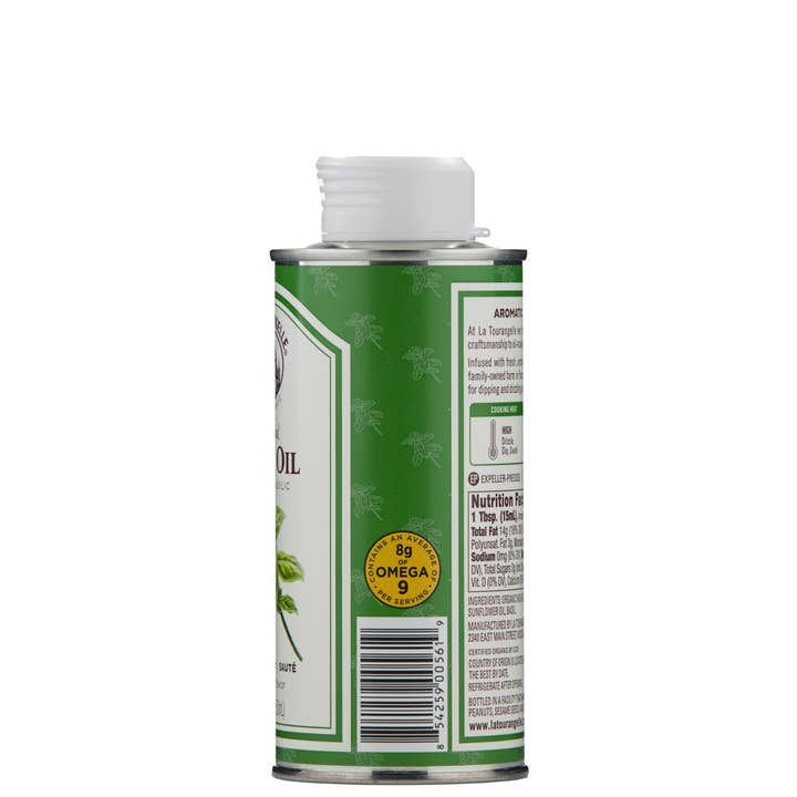 La Tourangelle - Wholesale Cooking Oil - La Tourangelle Basil Infused Oil, 8.45 Fl Oz - 6 Units2