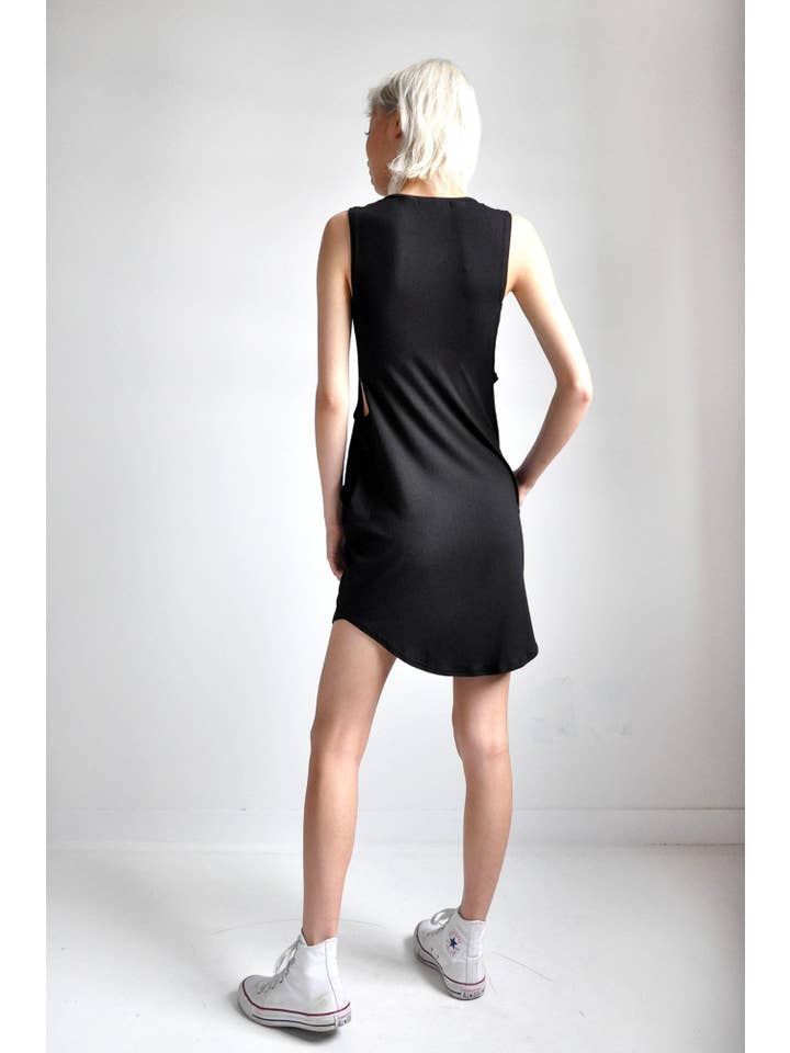 Black Mini Shield Dress for wholesale on Faire9
