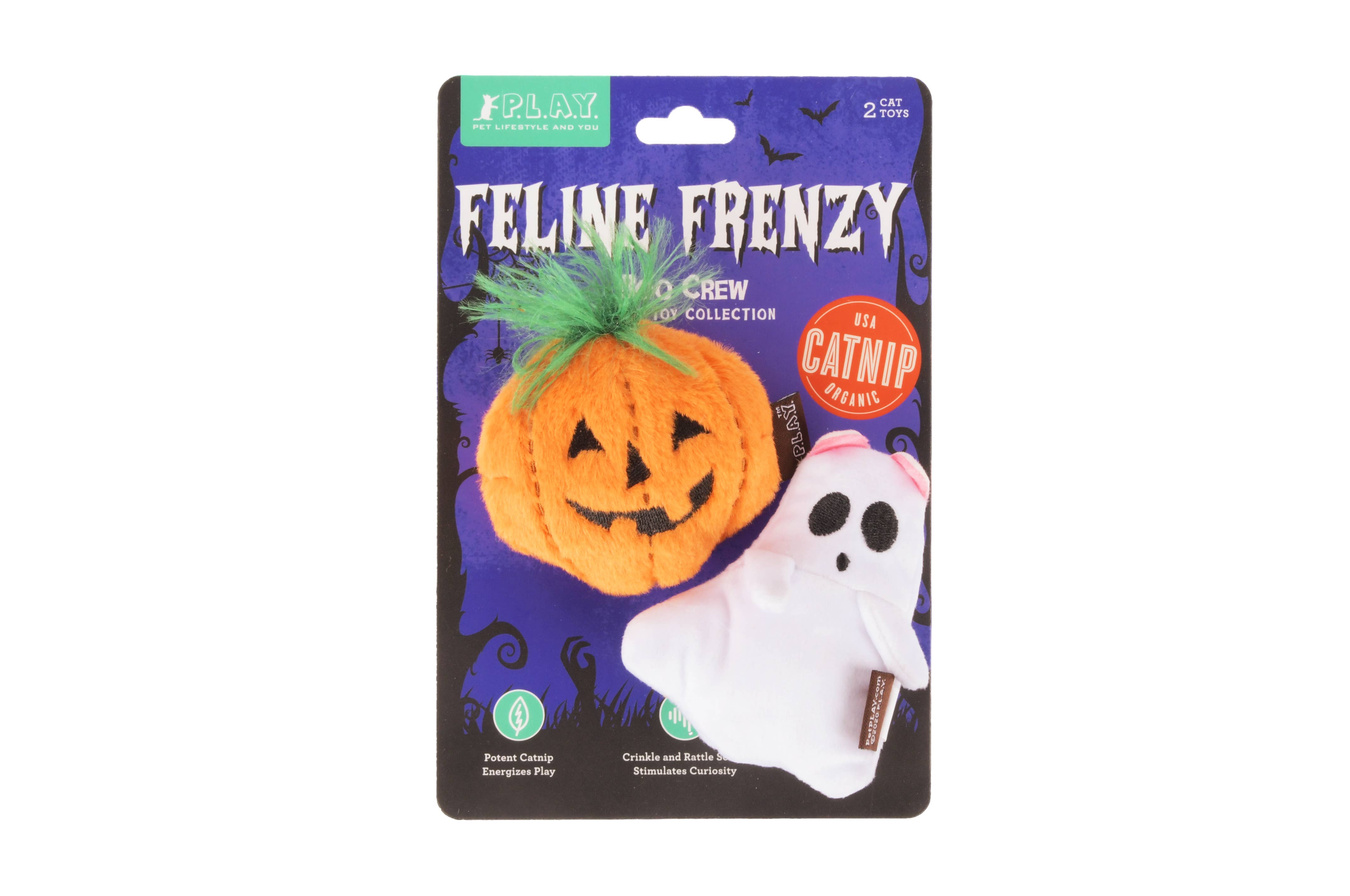 P.L.A.Y. Pet Lifestyle and You - Wholesale Pet Toy - Cat - Feline Frenzy - Boo Crew Toy Set3