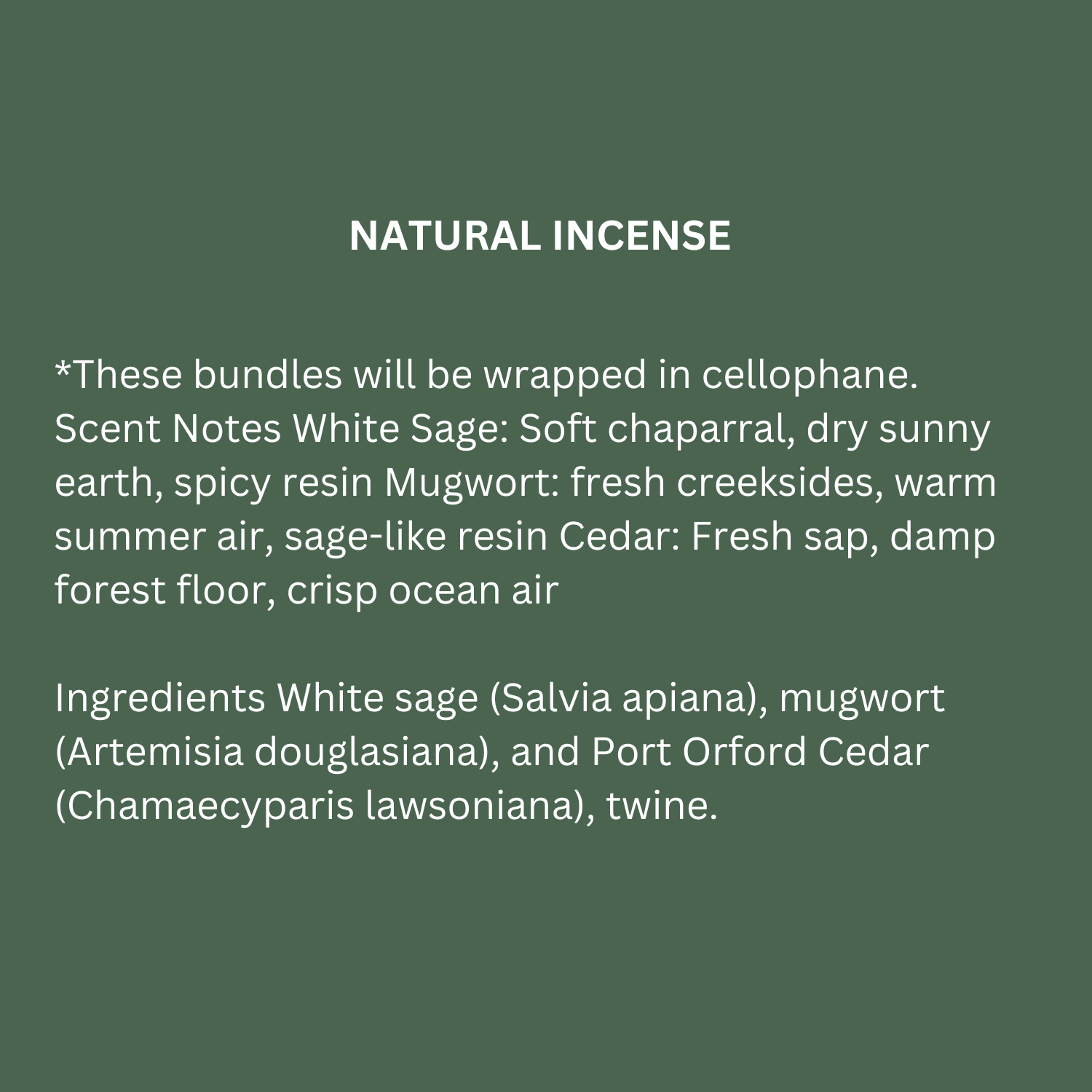 Juniper Ridge - Vente Bâton de sauge - Encens naturel - Sauge blanche, Armoise, Cèdre | Coffret cadeau3