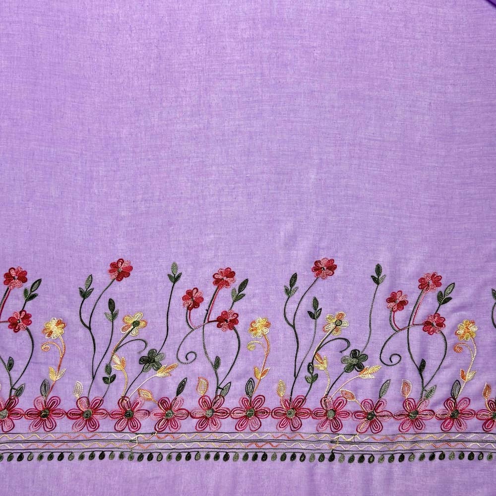 Humble Hilo – Engroshandel Tørklæde - Dame – Humble Hilo Broderet tørklæde/sjal med blomster60