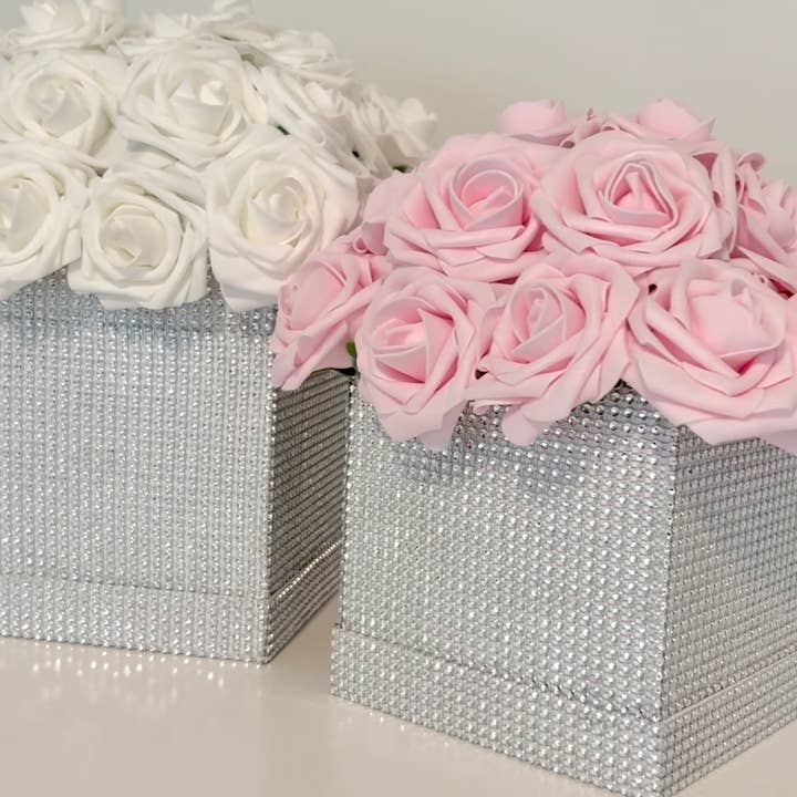 Rose Creations by VS - Wholesale Artificial flowers - Luxury Bling Flower Box6