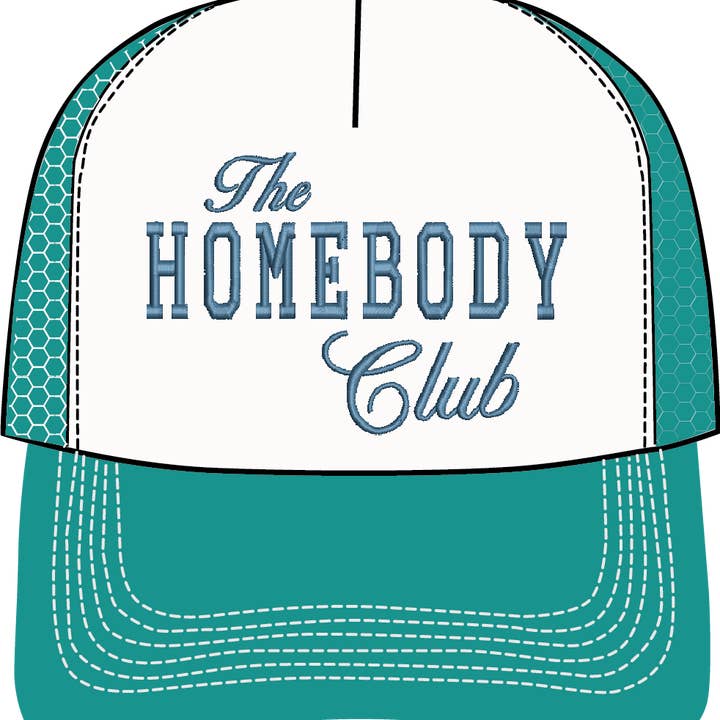 HOMEBODY CLUB HAT for wholesale by Wildwood Landing