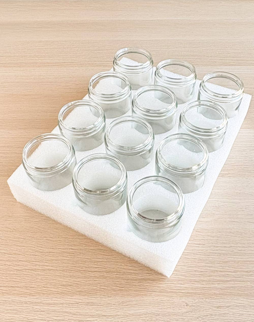 Mixie Market - Wholesale Jar - Clear 8 oz. Mixie Jars | 12 pk7