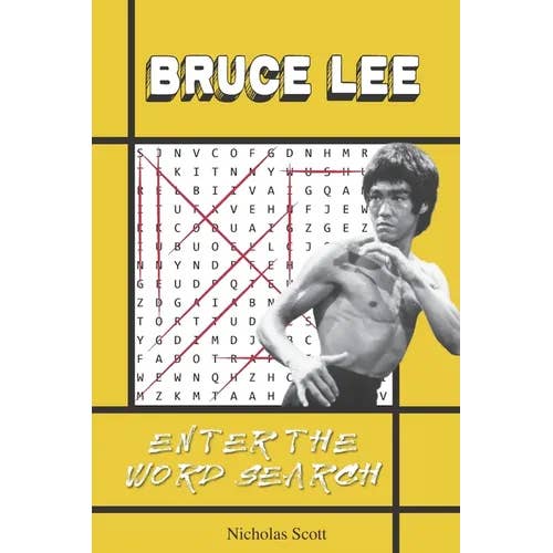 Books by splitShops - Wholesale Coloring & Activity Book - Adult - Bruce Lee: Enter the Word Search: A Bruce Lee Activity Book - Paperback0