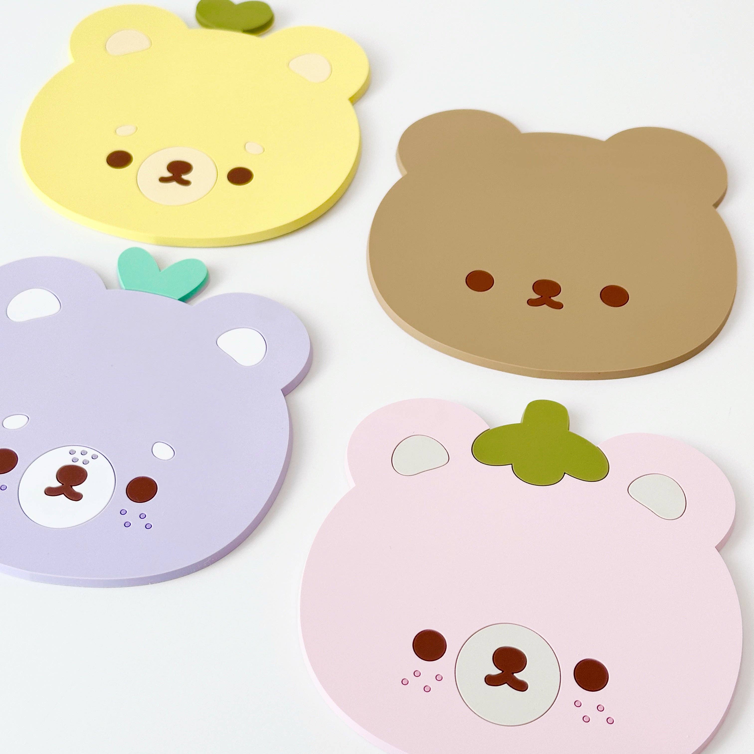 Fujibee - Venta al por mayor Posavasos - Set de posavasos de goma0