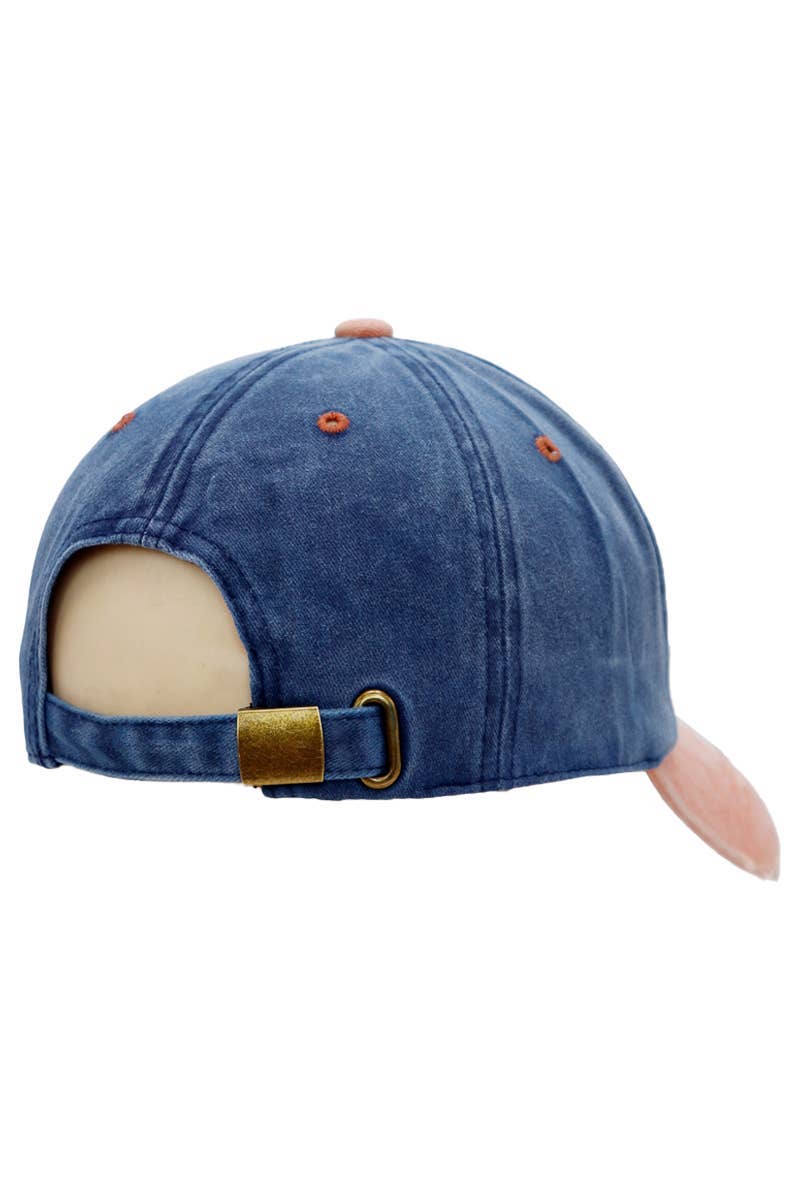 Cap Zone - Wholesale Baseball Cap - Unisex - Distressed Dirty Wash Five Panel Baseball Cap7