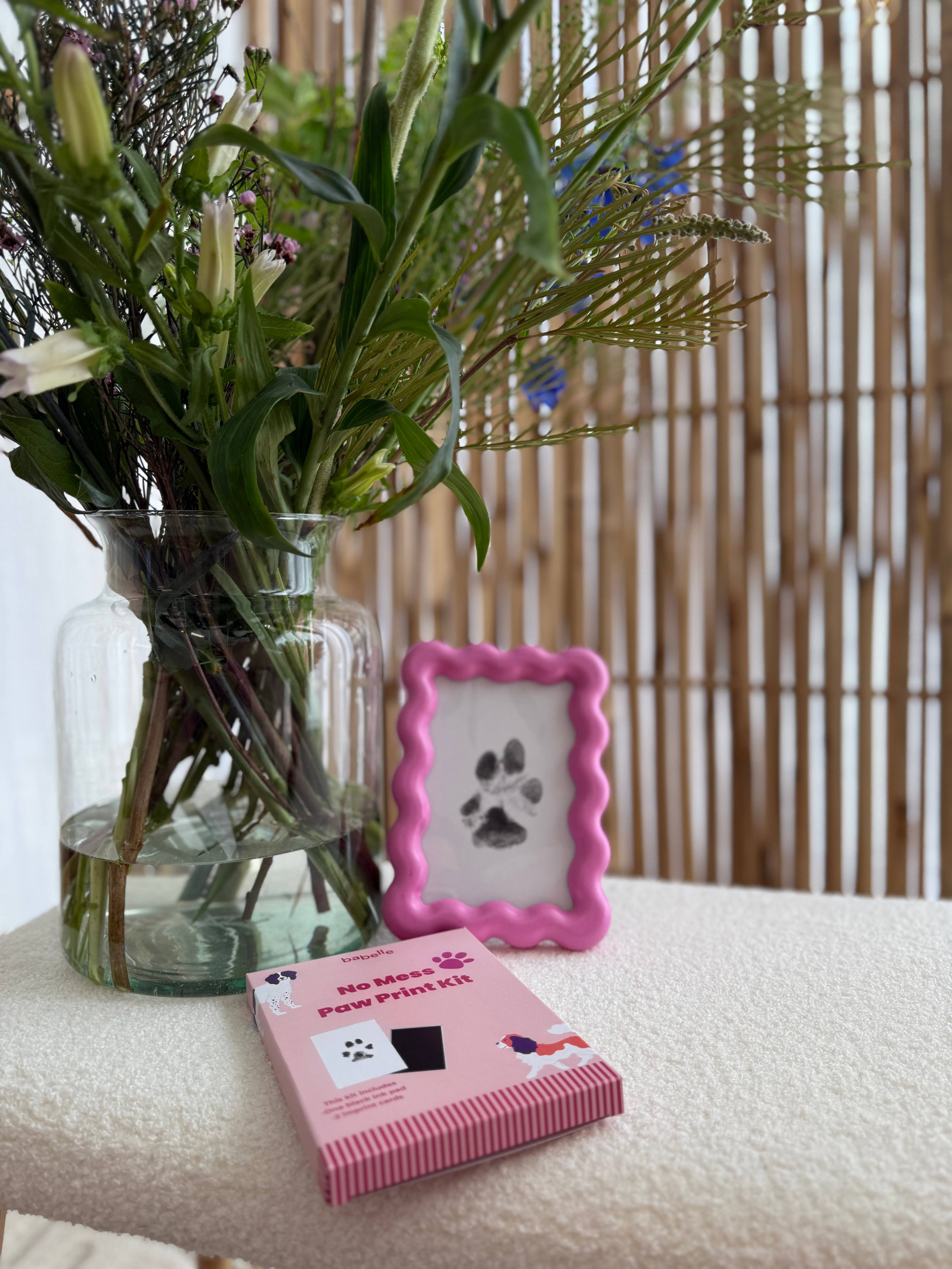 Babelle For Dogs – wholesale Pet paw/nail care accessory – Paw Print Kit  - Dog Paw Print2