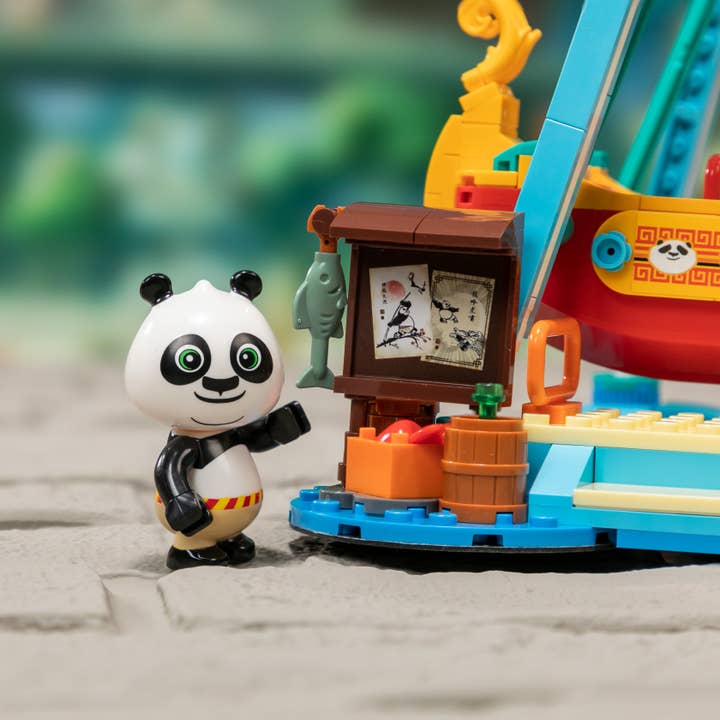 Pantasy/Puremind - Wholesale Building Set - Kids - Kung Fu Panda Pirate Ship Ride