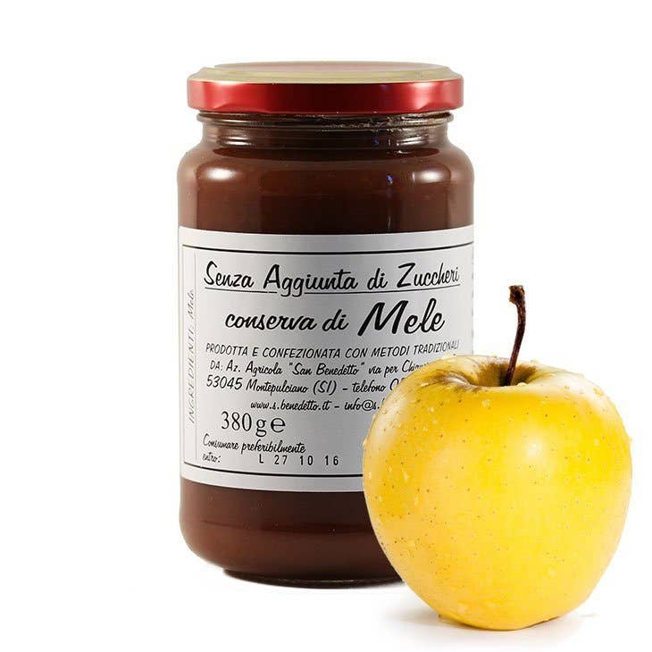 Metina SAS - Wholesale Preserves - San Benedetto sugar-free organic apple preserve