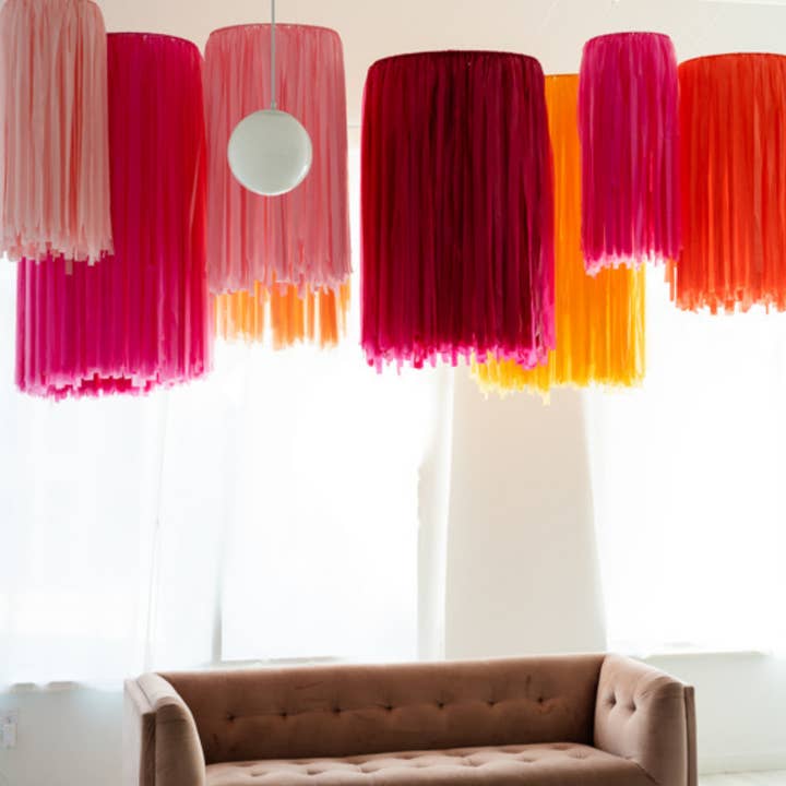 Oh My Darling Party Co - Wholesale Decal - Party Decorations - Bundled Custom Aerial Fringe Rings0