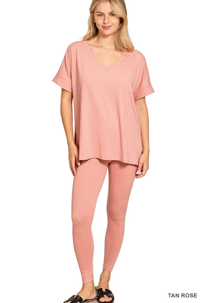 42POPS – wholesale Mjukisset – Dam – .Tunika & Leggings 2-delarsset16