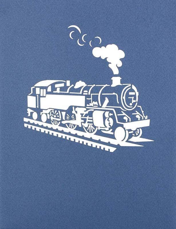 Henry Pop Up Cards - Wholesale Everyday Greeting Card - Steam Train 3D 13