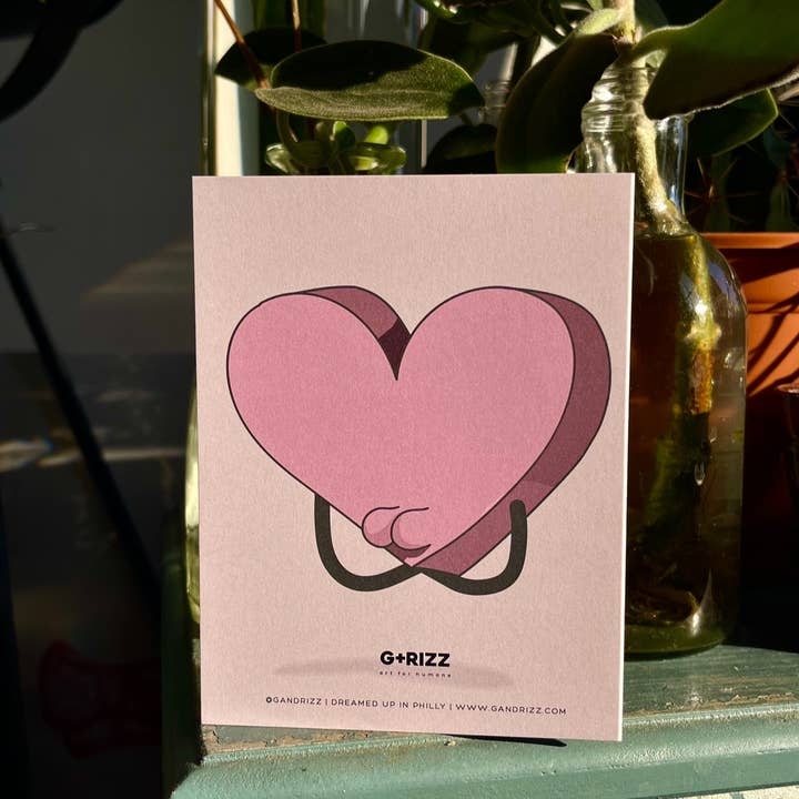 G + RIZZ - Wholesale Valentine's Day Card - SweetTart Sweetheart 1