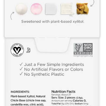 Simply Gum - Wholesale Chewing Gum - Sugar Free Bubble Gum Natural Chewing Gum - Bulk Pack