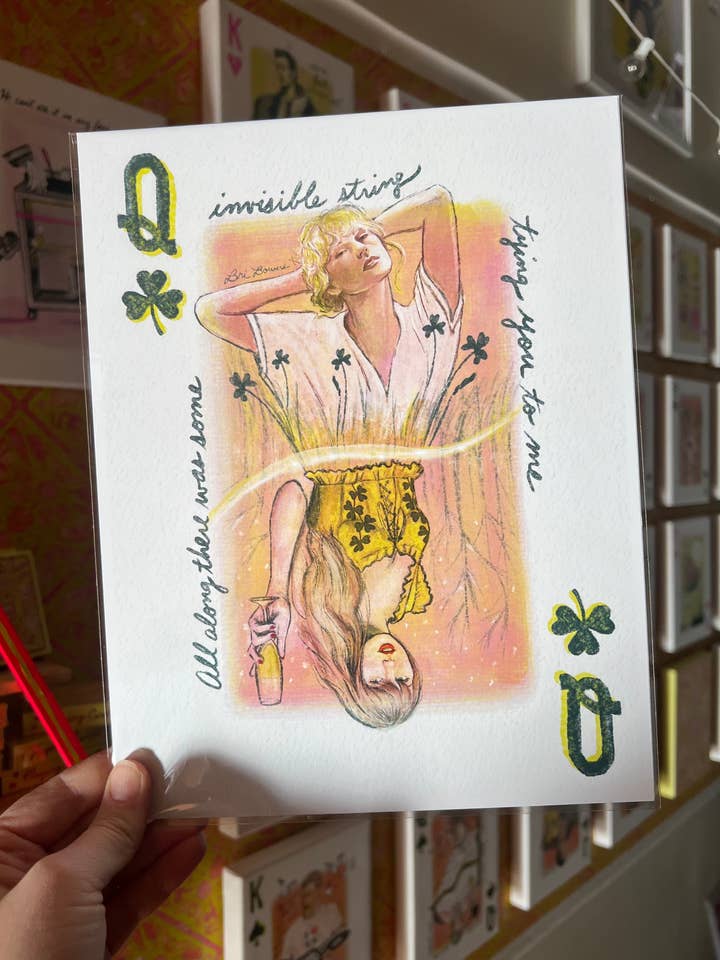 Taylor Swift Reina de los Clubes Impresión para venta al por mayor de Bri Bowers