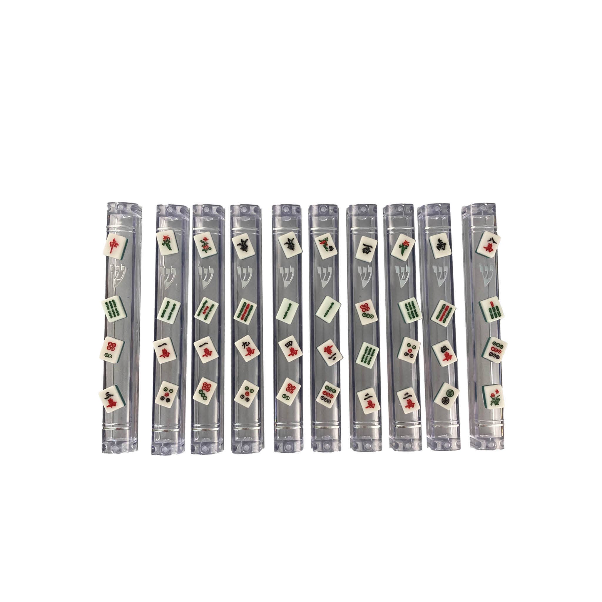 Eclectic Judaica - Wholesale Decorative Tabletop Object - Mahjong Mezuzah Case1