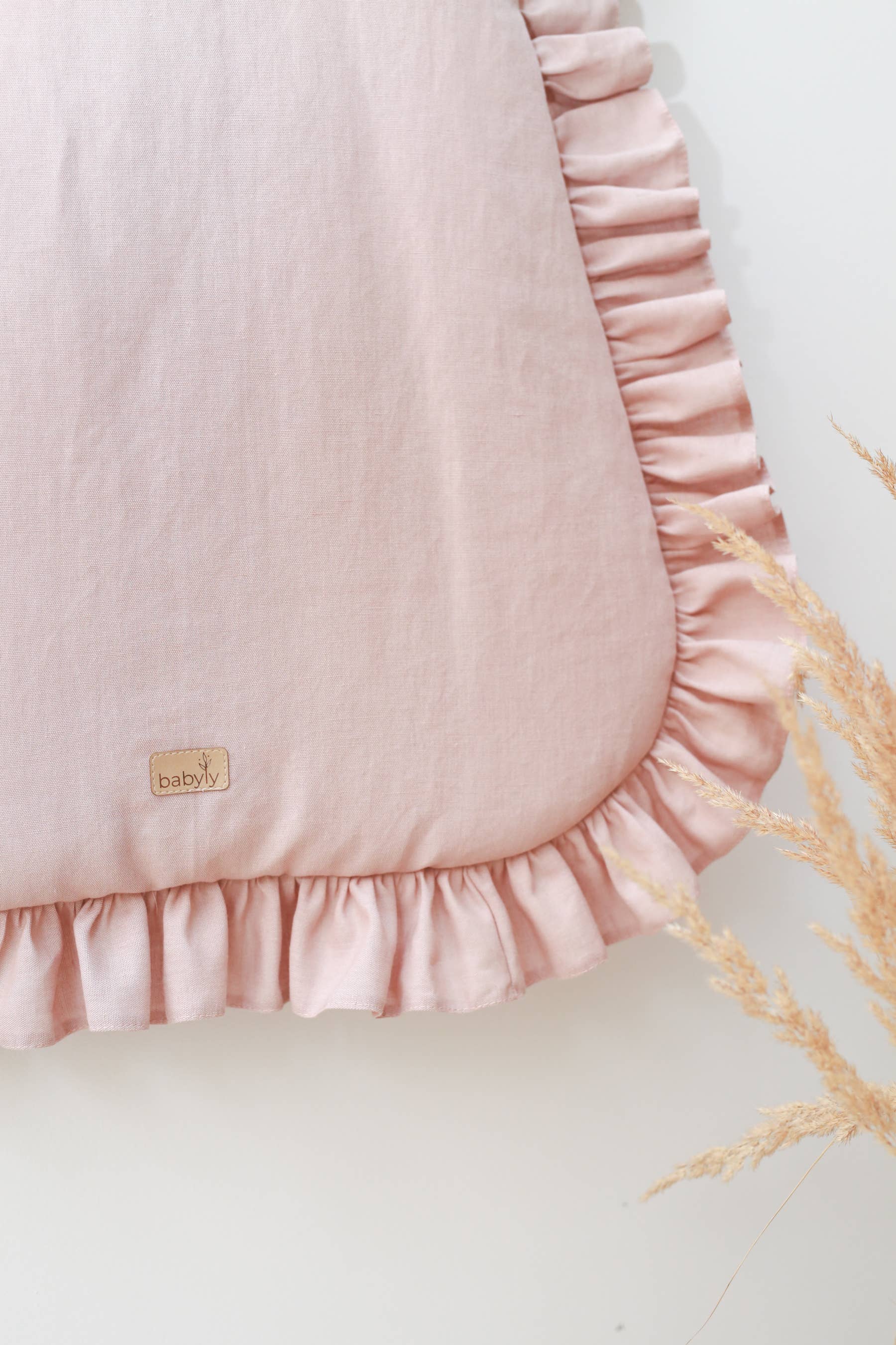 Babyly - Wholesale Sleepsack - Baby - linen baby sleeping bag frills -2 colors / 1, 1.5, 2.5 TOG6