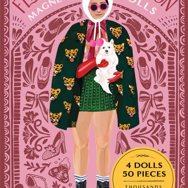 Fearless Fashion Magnetic Dolls - A Mix-N-Match Set (Toys) for wholesale by Abrams & Chronicle Books