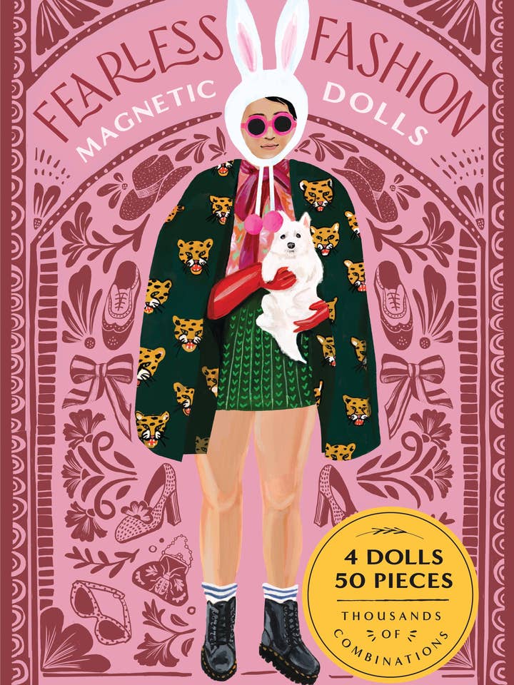 Fearless Fashion Magnetic Dolls for wholesale by Chronicle Books