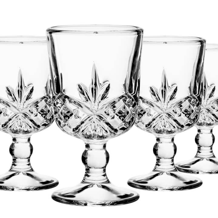 Set of Four Dublin 2 oz Cordials for wholesale by Godinger