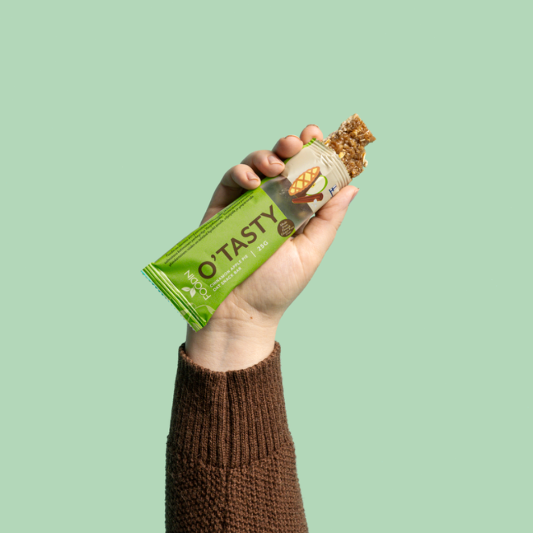 Foodin - Wholesale Snack Bar - O`Tasty Oat Bar Cinnamon Apple Pie 25 g3
