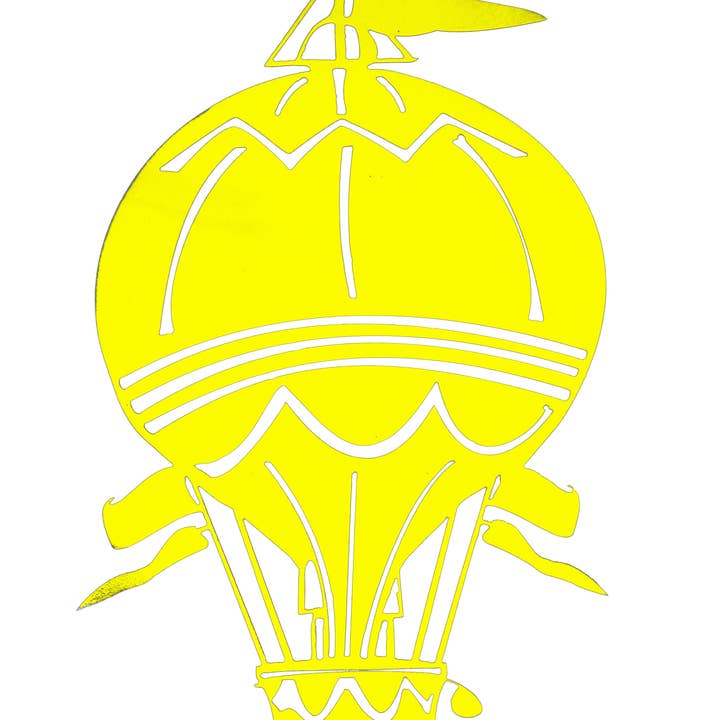 White Barn Decor - Wholesale Wall Accent - Hot Air Balloon2