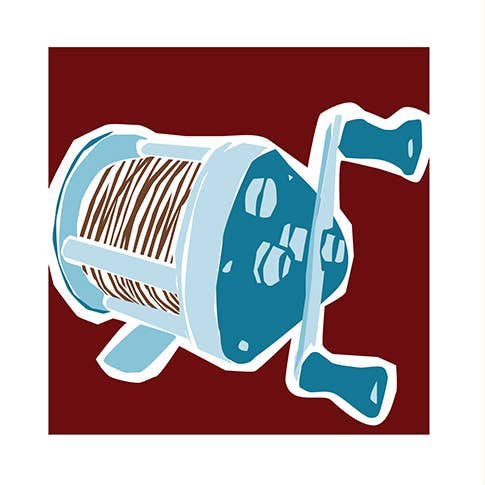 Moulinets de pêche vintage #2 pour la vente par RGB Fineart