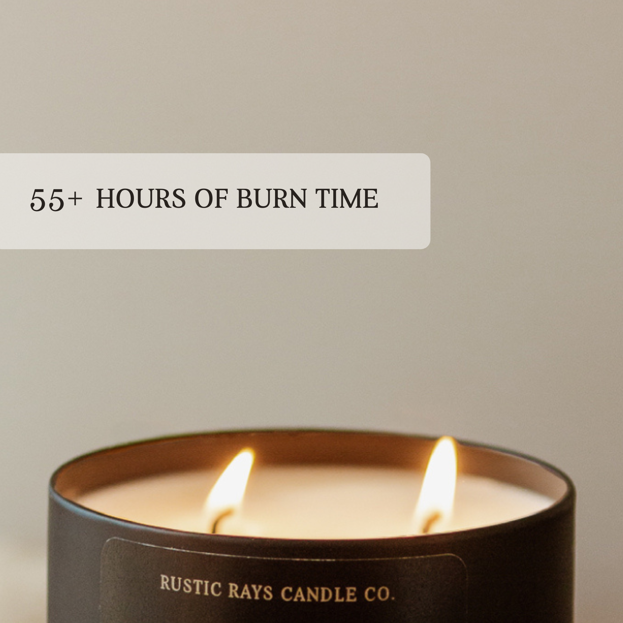 Rustic Rays Candle Co. - Wholesale Jar/Filled Candle - Cigar Lounge 12 oz Soy Candle - Gifts for Dad4