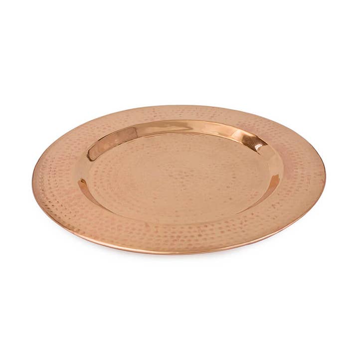 Copper Mug Company - Wholesale Charger Plate - Copper Charger: 12.5 Inch Solid Copper Charger