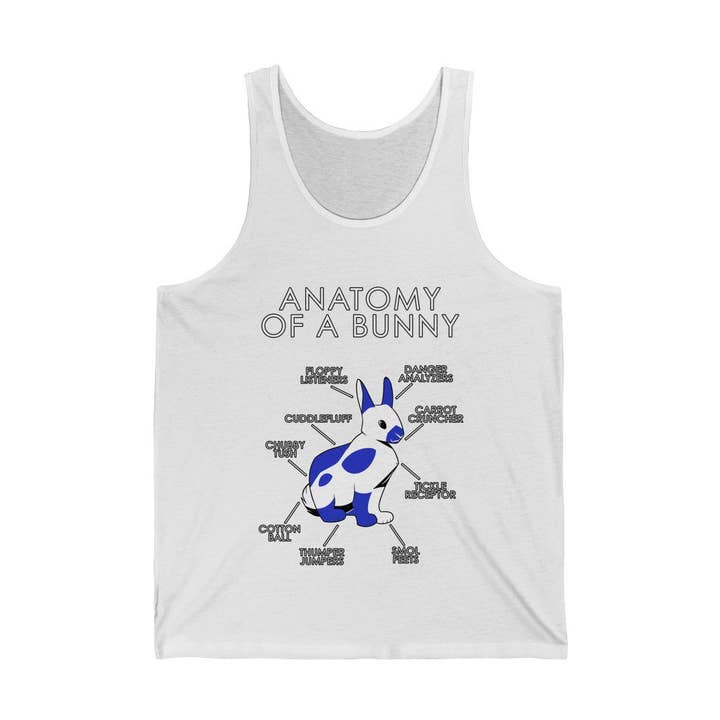 Bunny Blue - Tank Top for engroshandel hos Artworktee