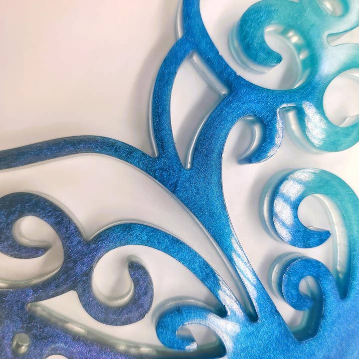 Slightly Askew Art - Wholesale Wall Accent - Eco-Friendly Holographic Fairy Resin Wall Hanging5