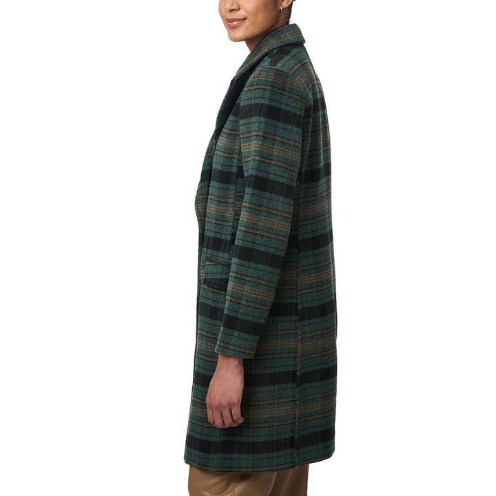 Bernardo - Wholesale Coat - Women's - Plaid Wool Coat