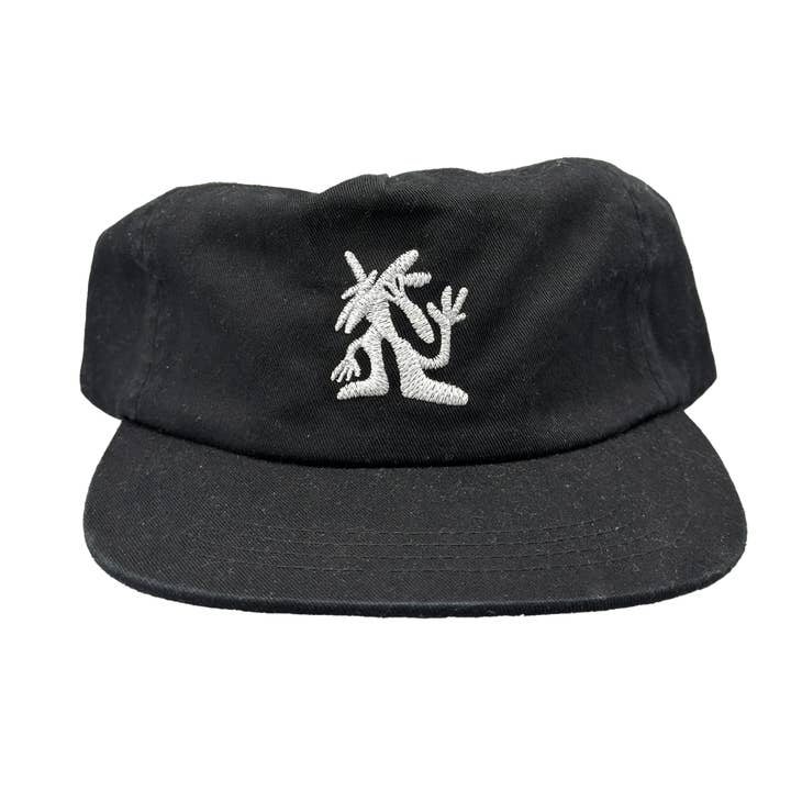 Cotton Twill Cap - Black for wholesale by ReAnimator Coffee