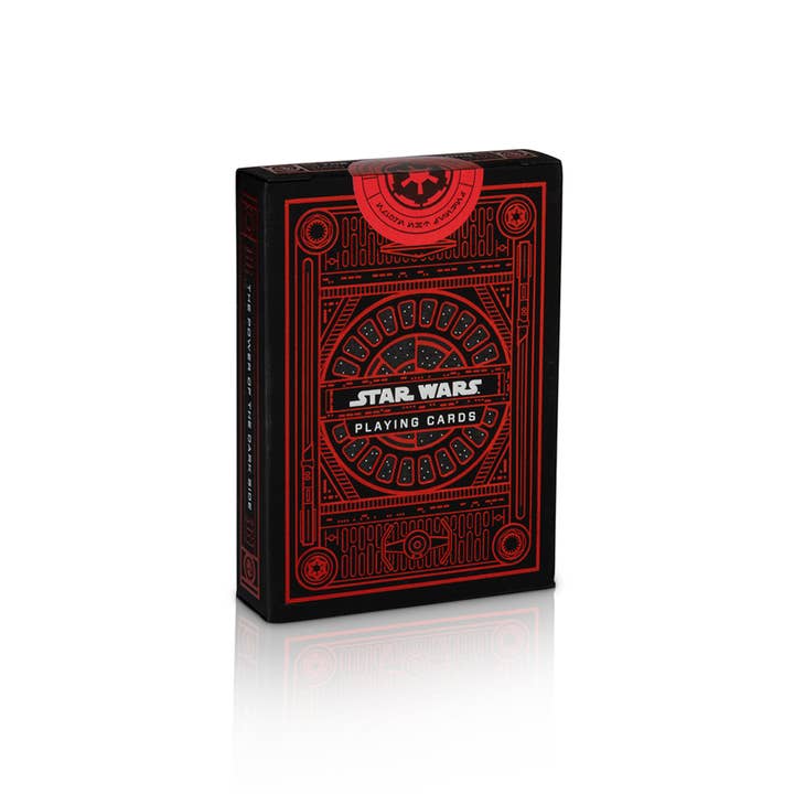 Cardshouse – Cartas de jogar por atacado – Teoria dos Cartões do Lado Negro de Star Wars (Vermelho) 111