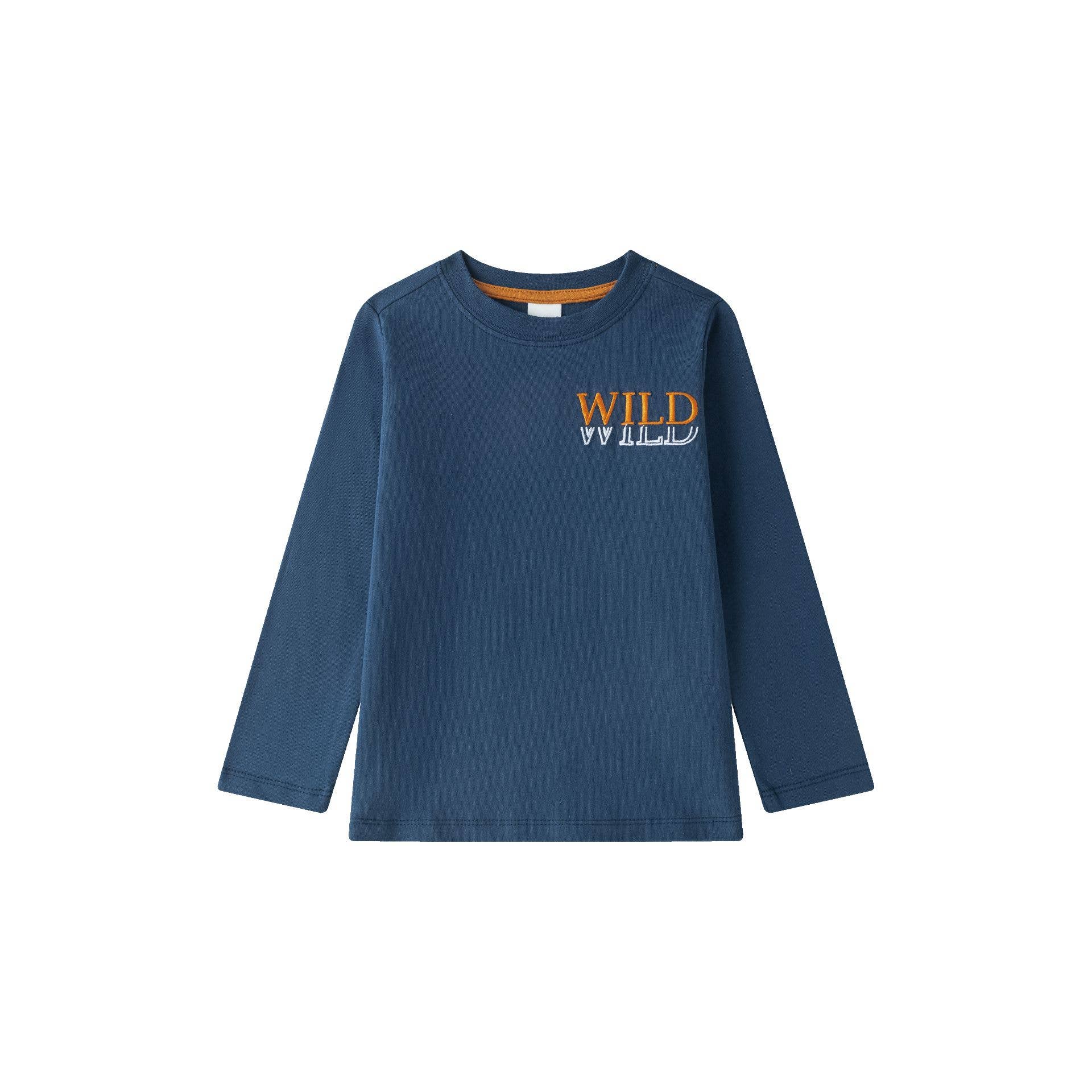 Newness Kids - Wholesale Screen Printed T-Shirt - Kids - Long-sleeve boy's t-shirt JBI652481