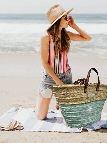 Vigata Maxi Tragekorb – 60 x 35 cm für den Großhandel von Twenty Violets