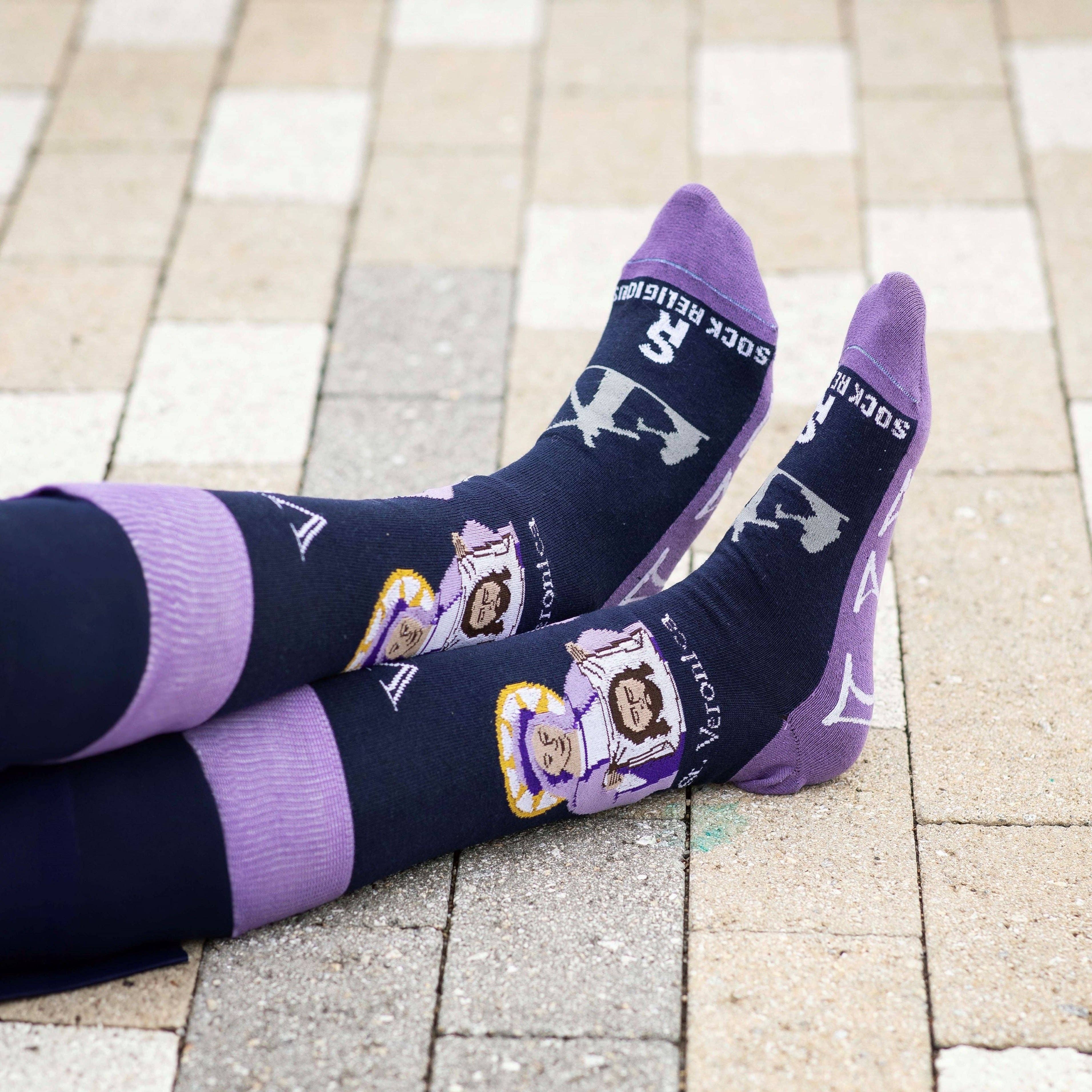 Sock Religious - Wholesale Socks - Unisex - St. Veronica Adult Socks5