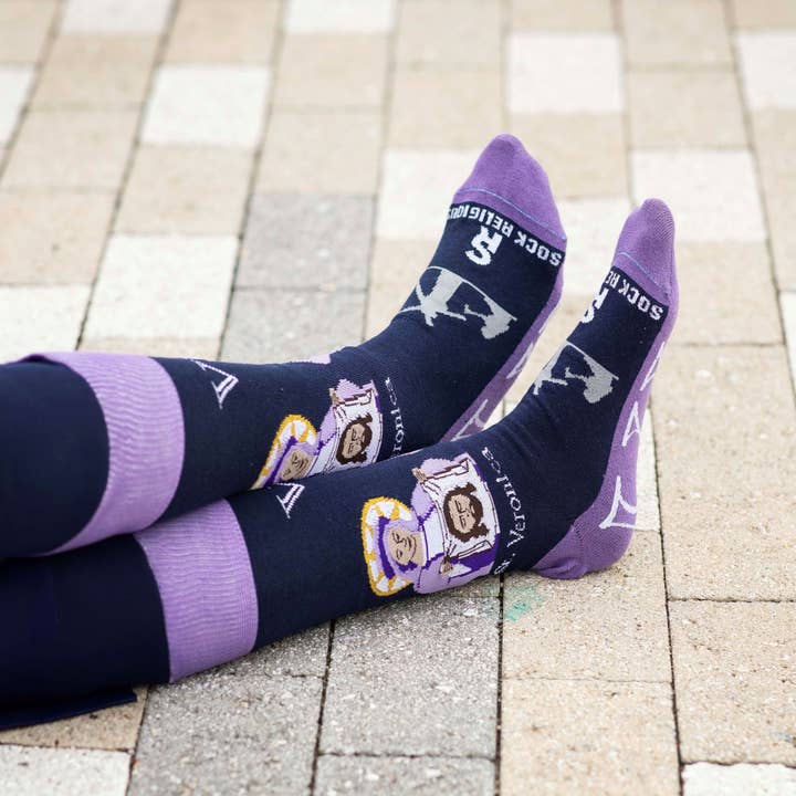 Sock Religious - Wholesale Socks - Unisex - St. Veronica Adult Socks5
