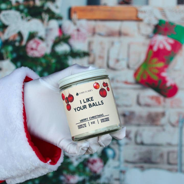 Funny Flames Candle Co - Les Creme - Wholesale Jar/Filled Candle - Holiday 2025 Best Sellers Collection 9oz Candles90