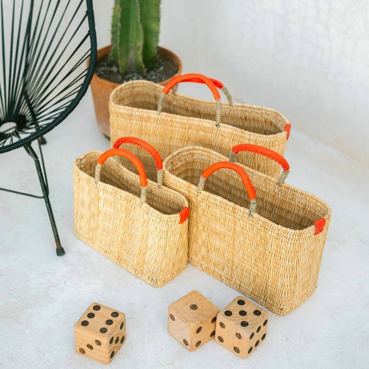 MIRAMAR Store - Wholesale Beach Bag - Medina French Market Basket - Rattan Bag - Tote Bag