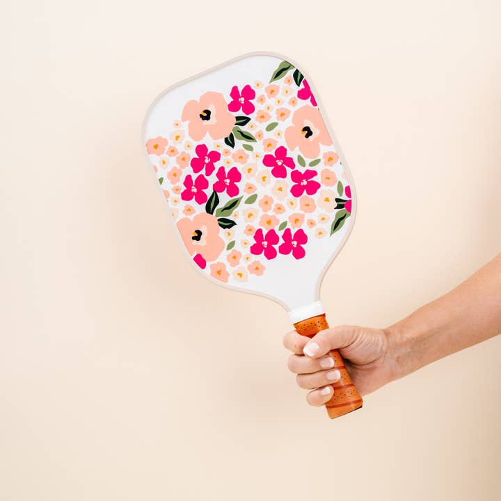 The Darling Effect - Wholesale Sporting Accessories - Pickleball Paddle - Lively Flora Pink2