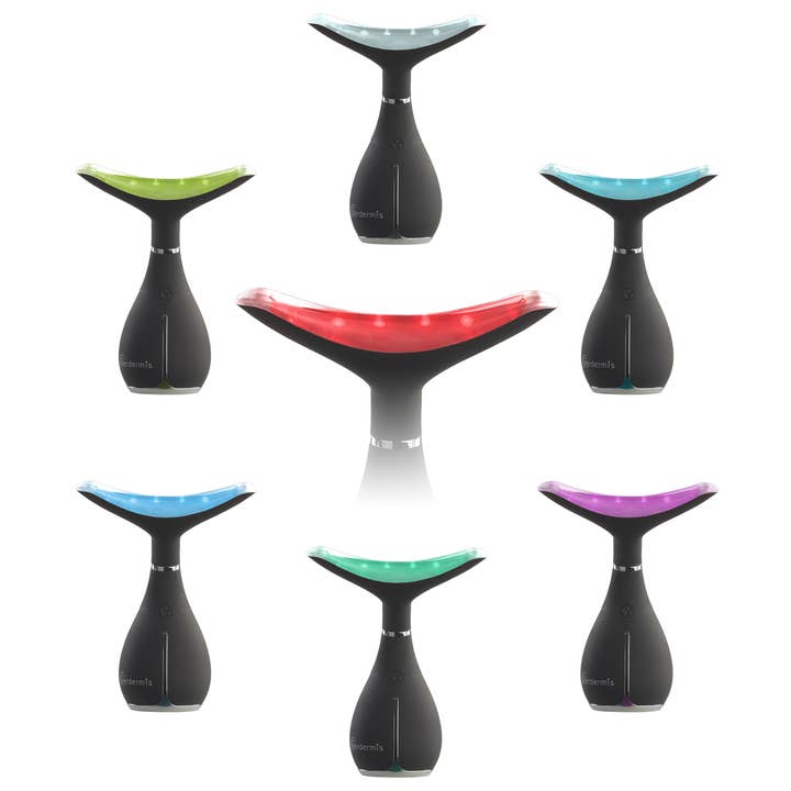7 Color LED Neck and Face Beauty Device (Verdermis) for wholesale by GLO24K