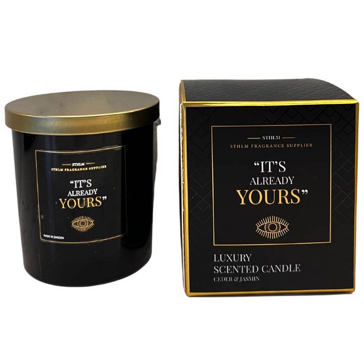 Stockholm Fragrance – wholesale Jar/filled candle – "It´s Already Yours" | Ceder & Jasmin4