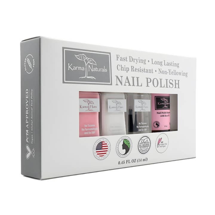 Karma Naturals Neglelak Sæt ZBRIDAL 1 for engroshandel hos Karma Organic spa