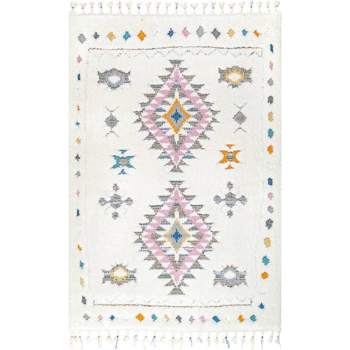 nuLOOM - Wholesale Area Rug - Jocelyn Carved Tribal Shag Area Rug